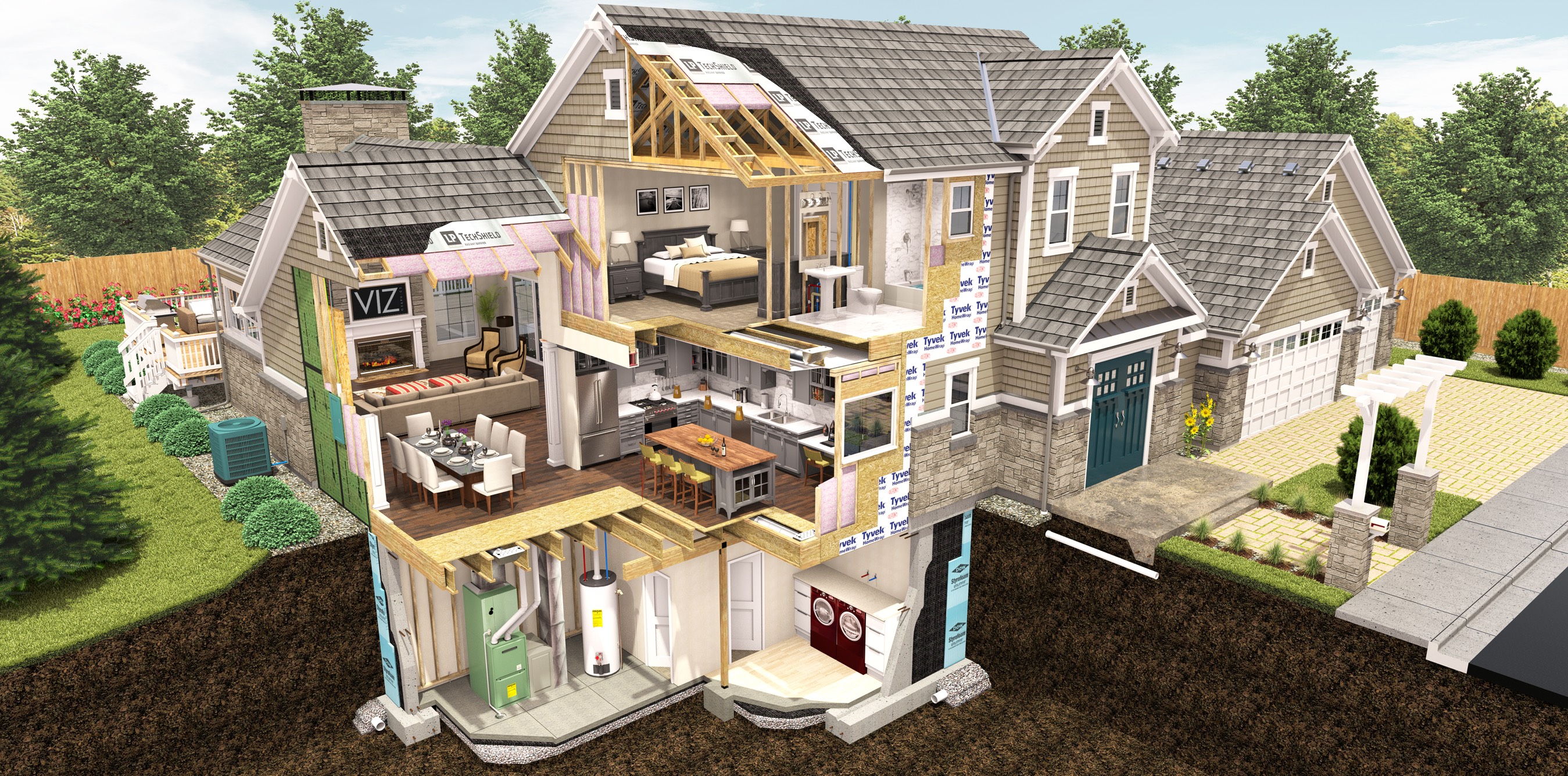 Home Inspection Cutaway